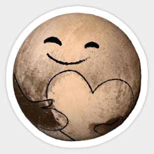 Love Pluto Sticker